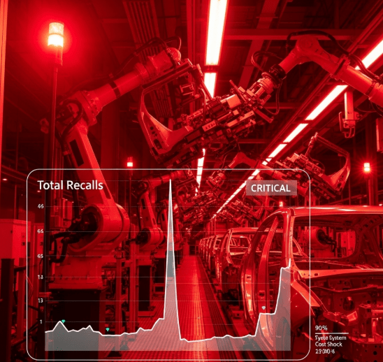 Recalls by the Numbers: Ford’s Crisis Worsens with 1.4M Vehicles Recalled in August Alone